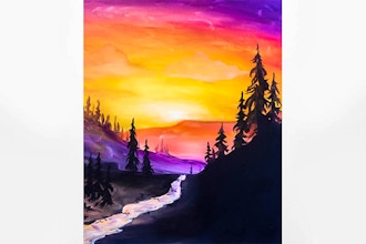 Paint Nite: Sunrise River